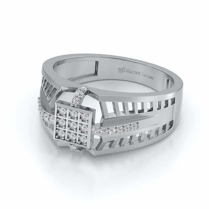 Envision Ring For Men - White Gold - Image 2