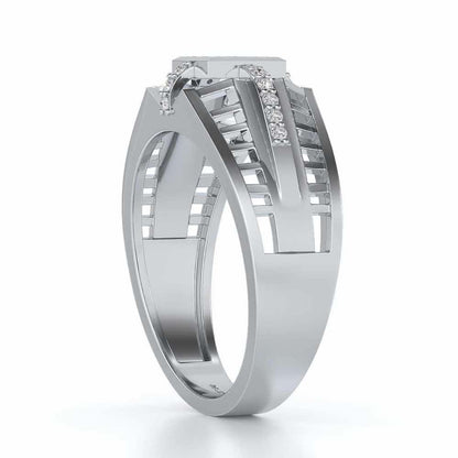 Envision Ring For Men - White Gold - Image 3