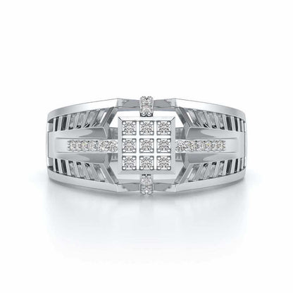 Envision Ring For Men - White Gold - Image 4