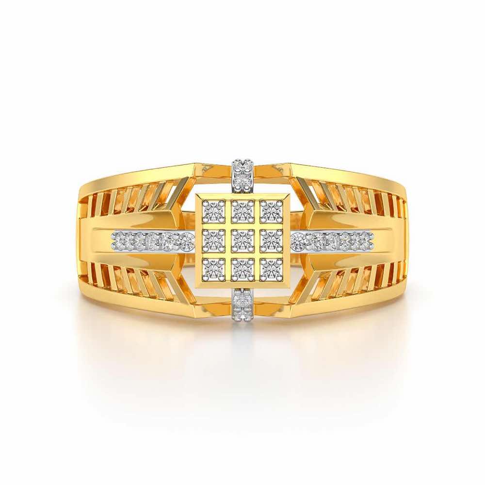 Envision Ring For Men - Yellow Gold - Image 4
