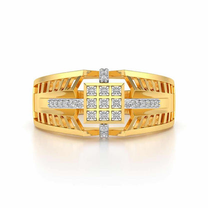 Envision Ring For Men - Yellow Gold - Image 4