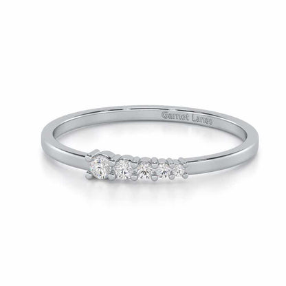Ethereal Essence Silver Ring - White Gold - Image 2