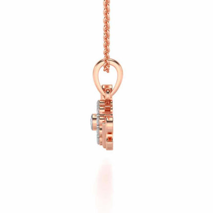 Etnernal Love Silver Pendant - Rose Gold - Image 3