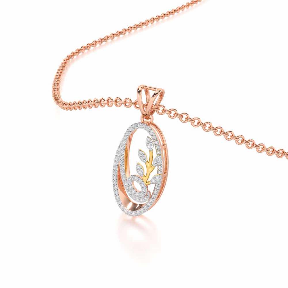 Euphoric Growth Silver Pendant - Yellow Gold - Image 2