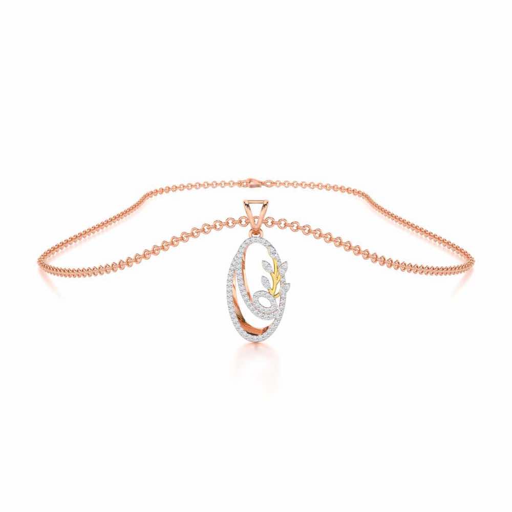 Euphoric Growth Silver Pendant - Yellow Gold - Image 3