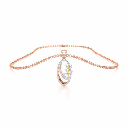 Euphoric Growth Silver Pendant - Yellow Gold - Image 3