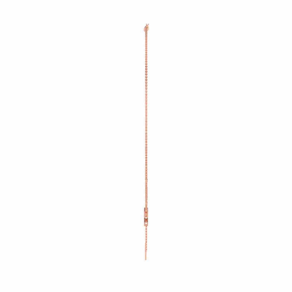 Evershining Stars Silver Necklace - Rose Gold - Image 4