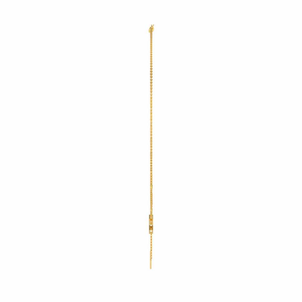 Evershining Stars Silver Necklace - Yellow Gold - Image 4