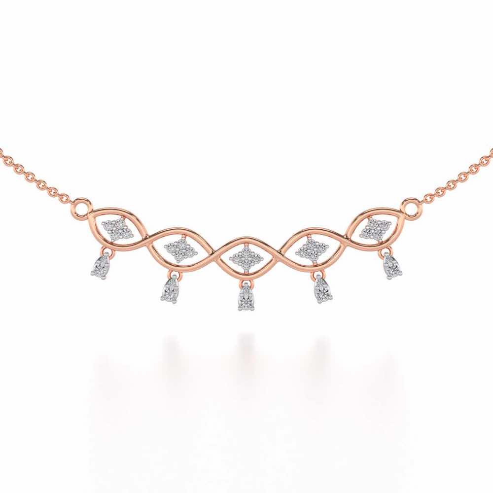 Eye catching Silver Necklace