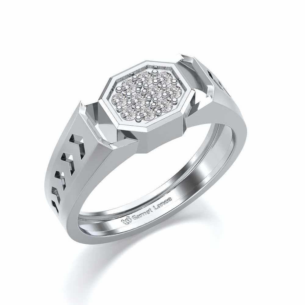 Fabulous Ring For Men - White Gold - Image 1