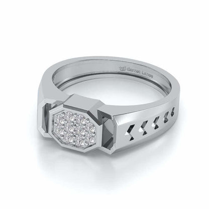 Fabulous Ring For Men - White Gold - Image 2