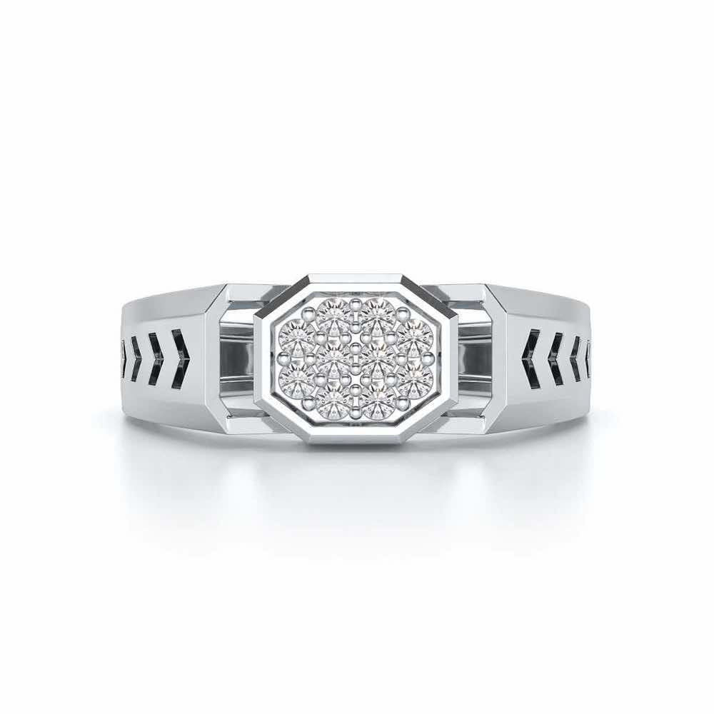 Fabulous Ring For Men - White Gold - Image 4