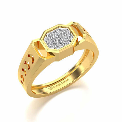 Fabulous Ring For Men - Yellow Gold - Image 1