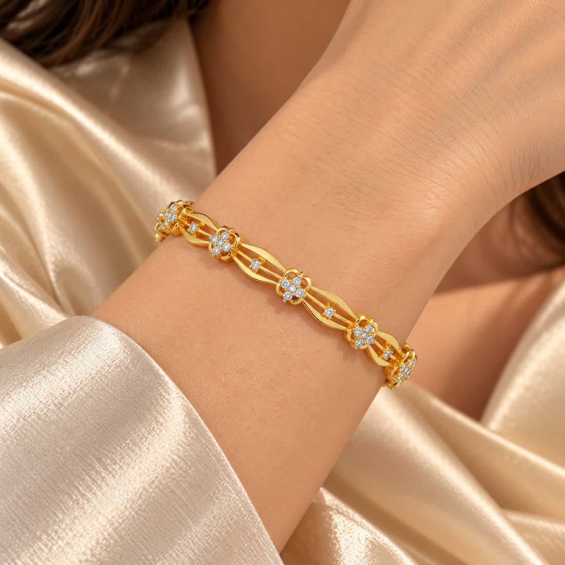 Felis Silver Bangles