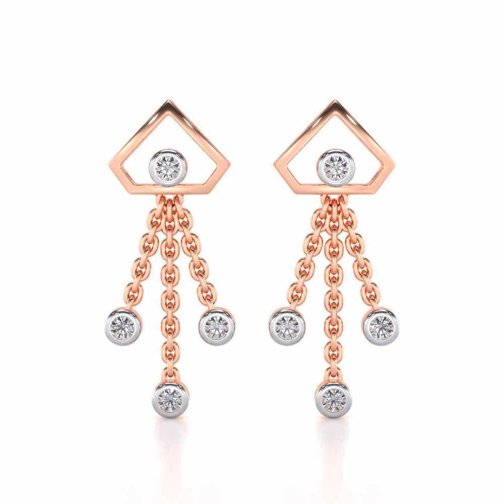 Fi-Cut Silver Earrings