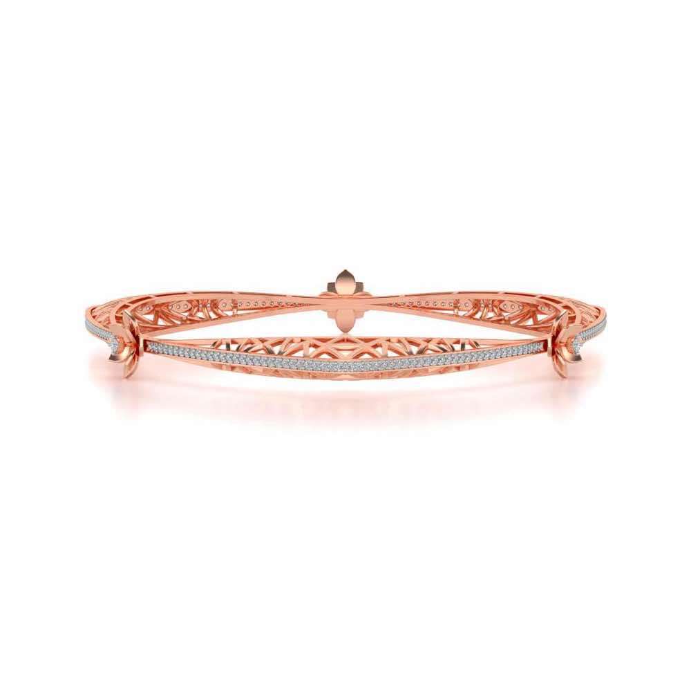 Finlay Silver Bangles - Rose Gold - Image 4