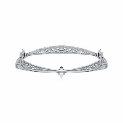 Finlay Silver Bangles - White Gold - Image 5