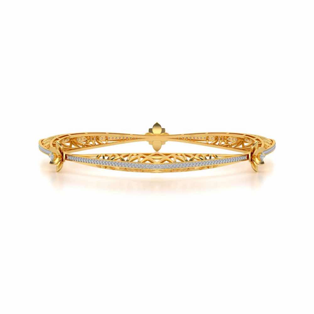 Finlay Silver Bangles - Yellow Gold - Image 4