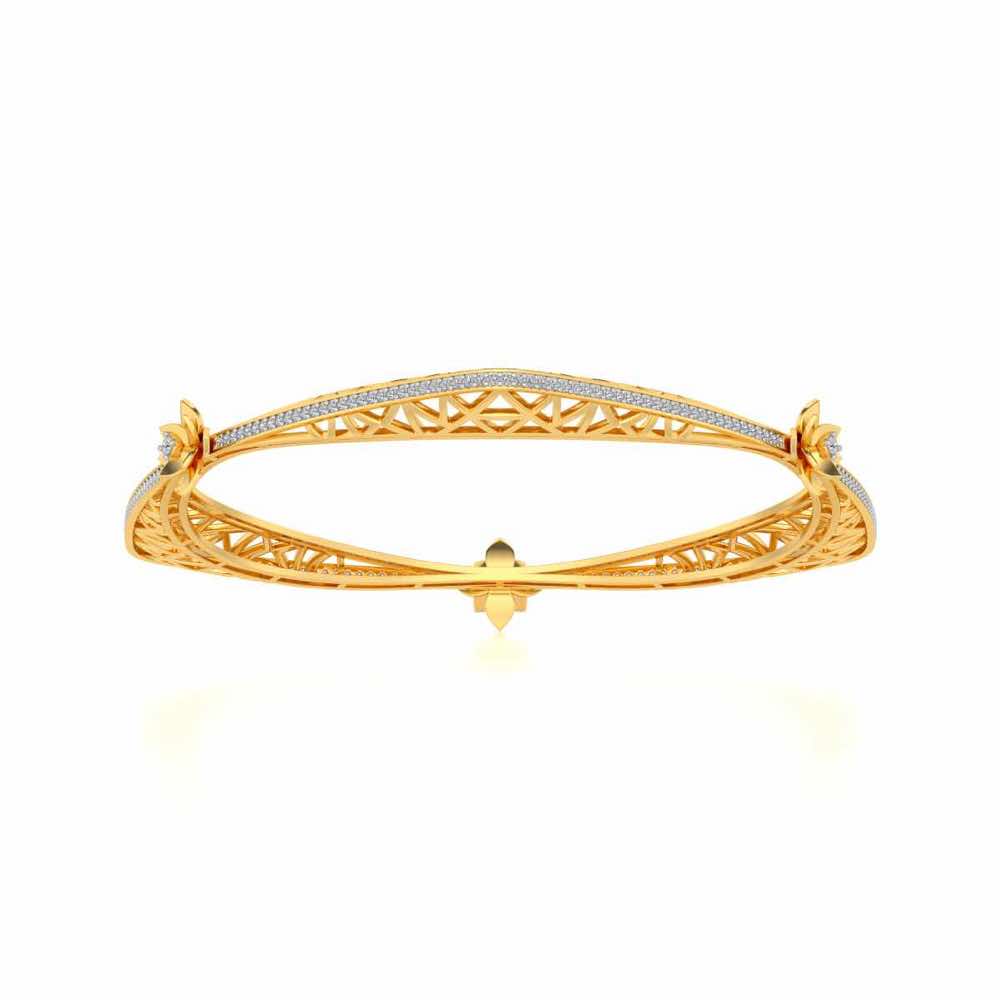 Finlay Silver Bangles - Yellow Gold - Image 5