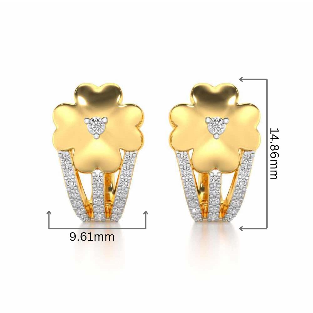 Florita Silver Bali - Yellow Gold - Image 2