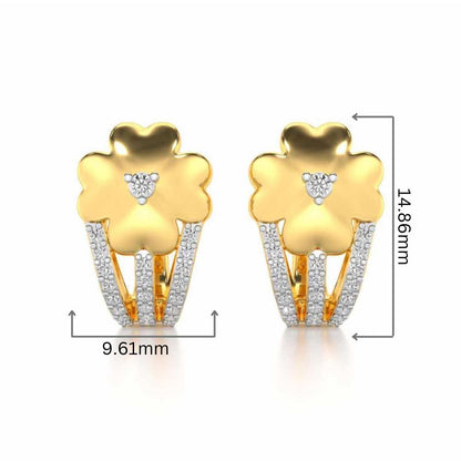 Florita Silver Bali - Yellow Gold - Image 2