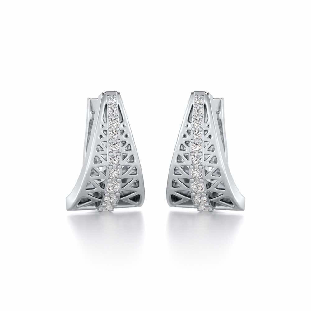 Flow Vein Silver Bali - White Gold - Image 1