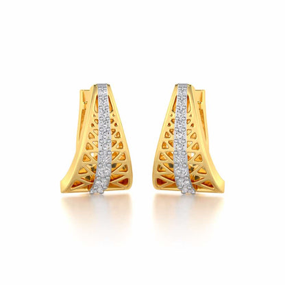 Flow Vein Silver Bali - Yellow Gold - Image 1