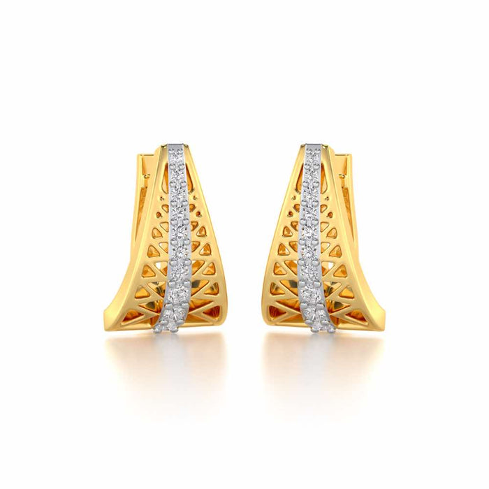 Flow Vein Silver Bali - Yellow Gold - Image 1