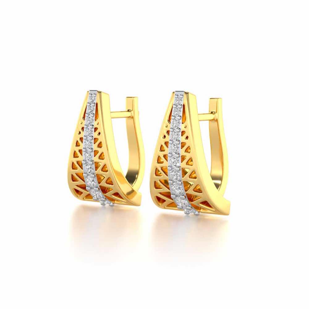 Flow Vein Silver Bali - Yellow Gold - Image 3