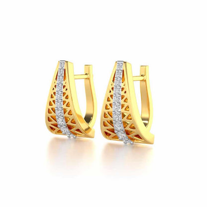 Flow Vein Silver Bali - Yellow Gold - Image 3