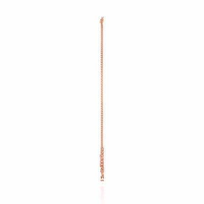 Flower factory Silver Necklace - Rose Gold - Image 4