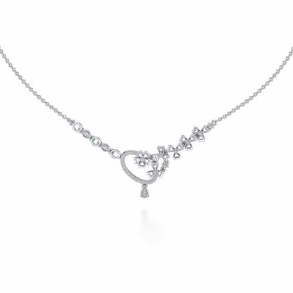 Flower factory Silver Necklace - White Gold - Image 2