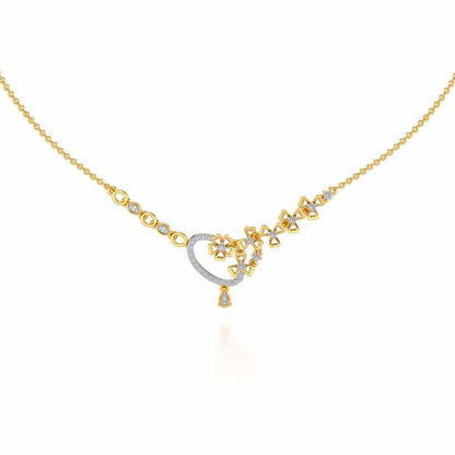 Flower factory Silver Necklace - Yellow Gold - Image 2