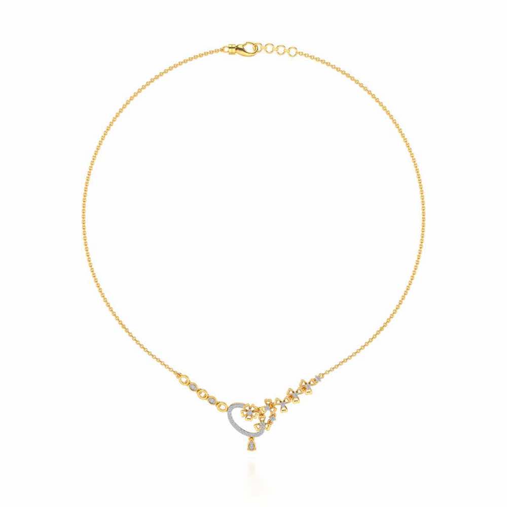 Flower factory Silver Necklace - Yellow Gold - Image 3