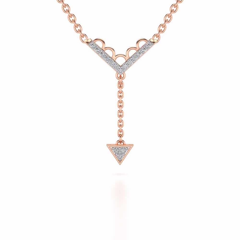 Fly Above Silver Pendant - Rose Gold - Image 1