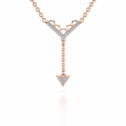 Fly Above Silver Pendant - Rose Gold - Image 1