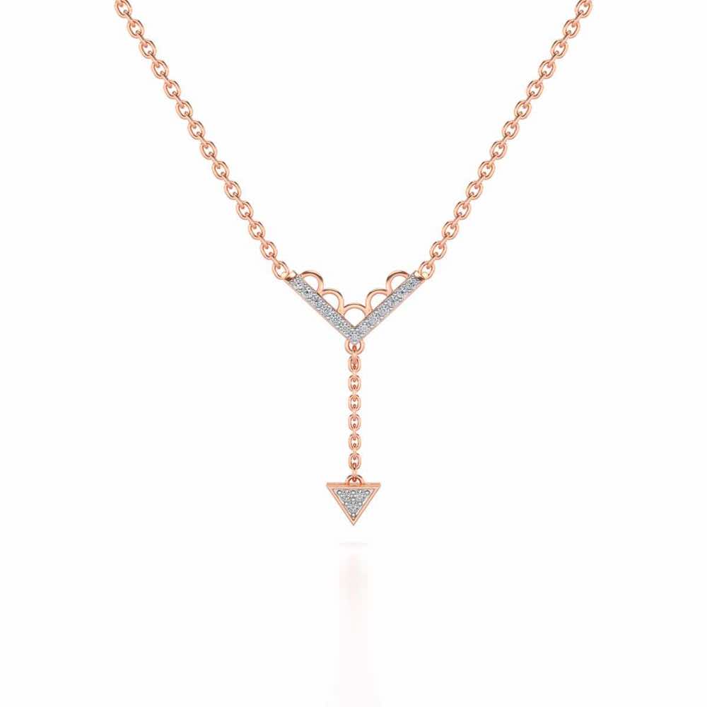 Fly Above Silver Pendant - Rose Gold - Image 2