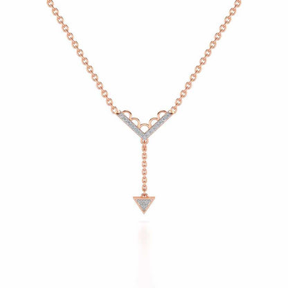 Fly Above Silver Pendant - Rose Gold - Image 2