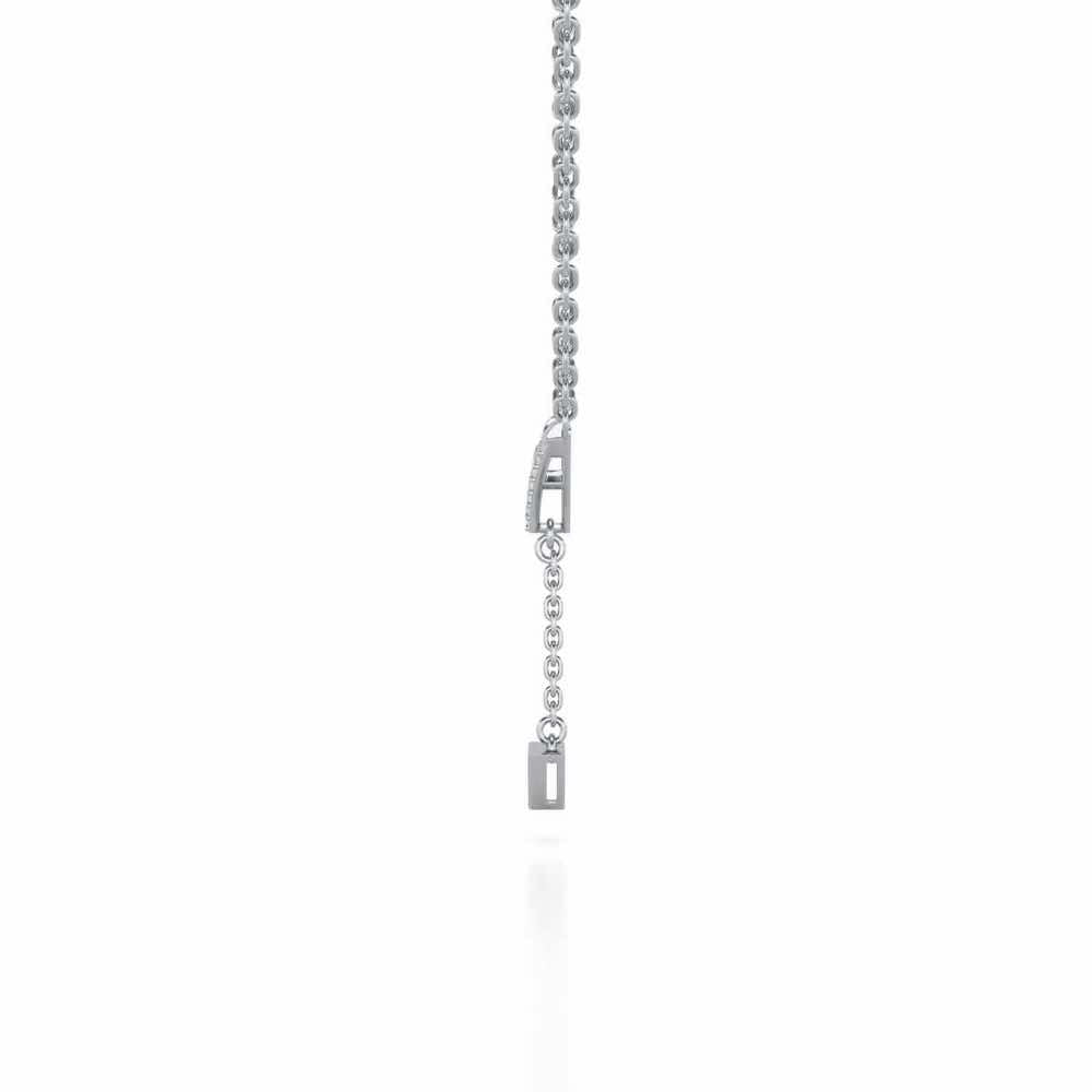 Fly Above Silver Pendant - White Gold - Image 4