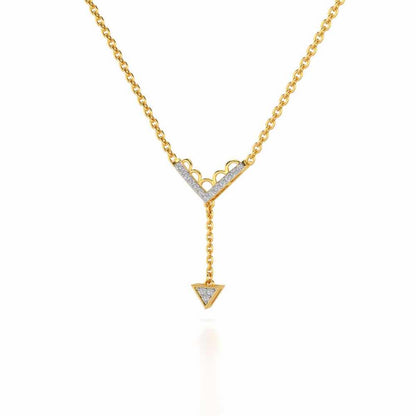 Fly Above Silver Pendant - Yellow Gold - Image 3