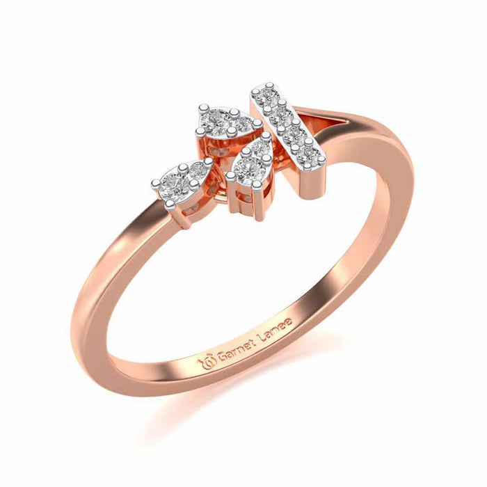 Forum Silver Ring - Rose Gold - Image 1