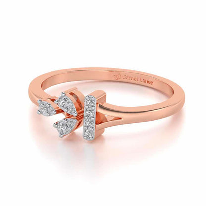 Forum Silver Ring - Rose Gold - Image 2