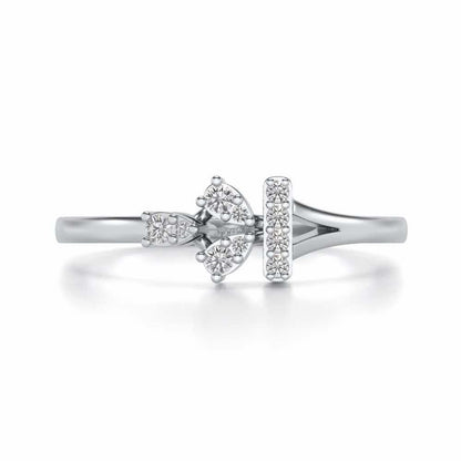 Forum Silver Ring - White Gold - Image 4