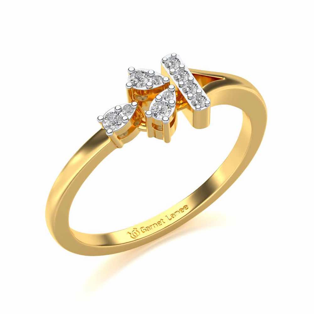 Forum Silver Ring - Yellow Gold - Image 1