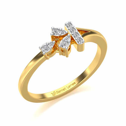 Forum Silver Ring - Yellow Gold - Image 1
