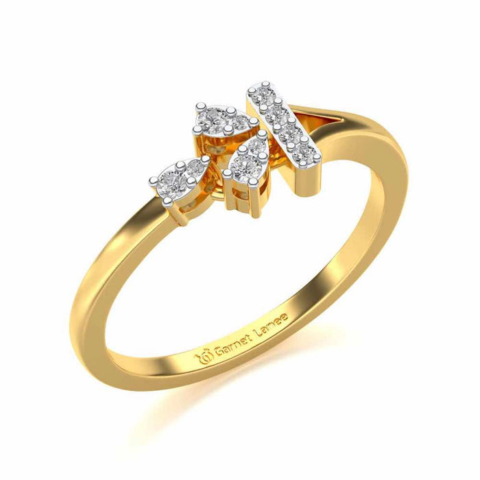 Forum Silver Ring - Yellow Gold - Image 1