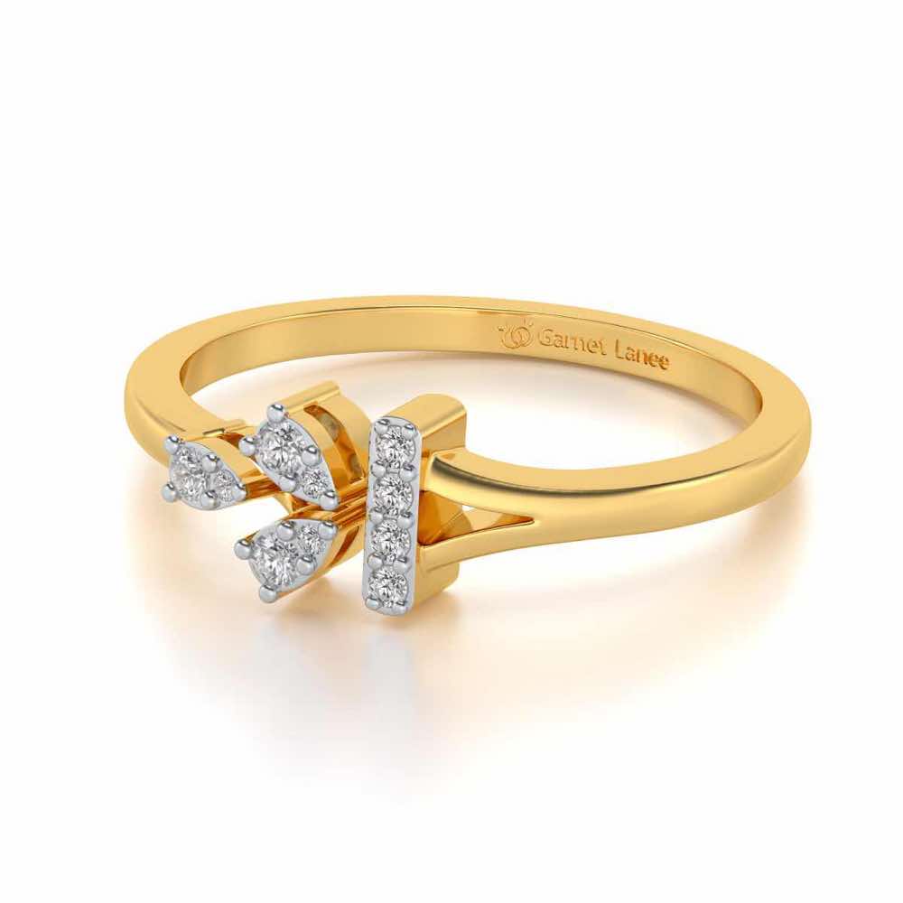 Forum Silver Ring - Yellow Gold - Image 2