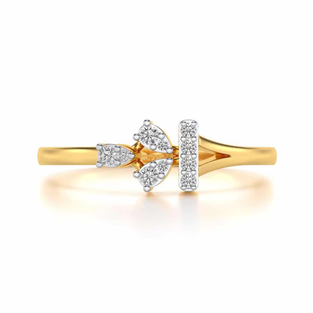Forum Silver Ring - Yellow Gold - Image 4