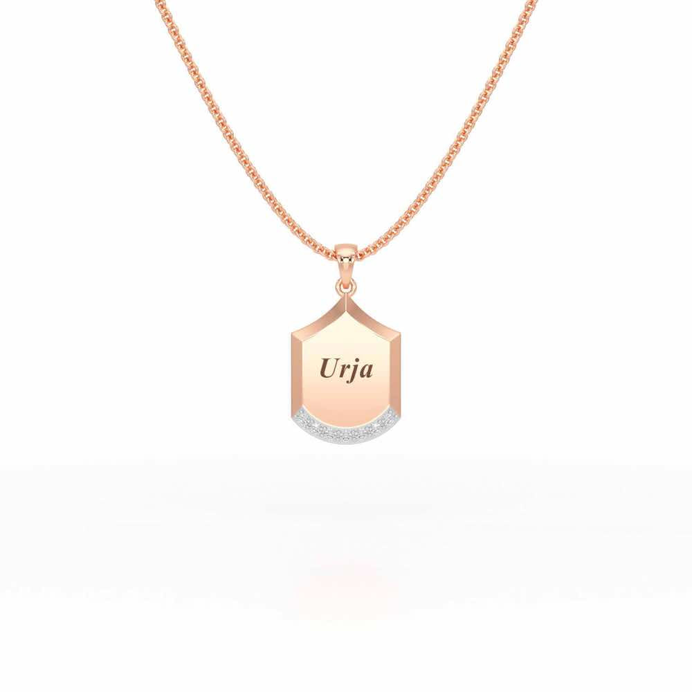 Framed You Silver Pendant