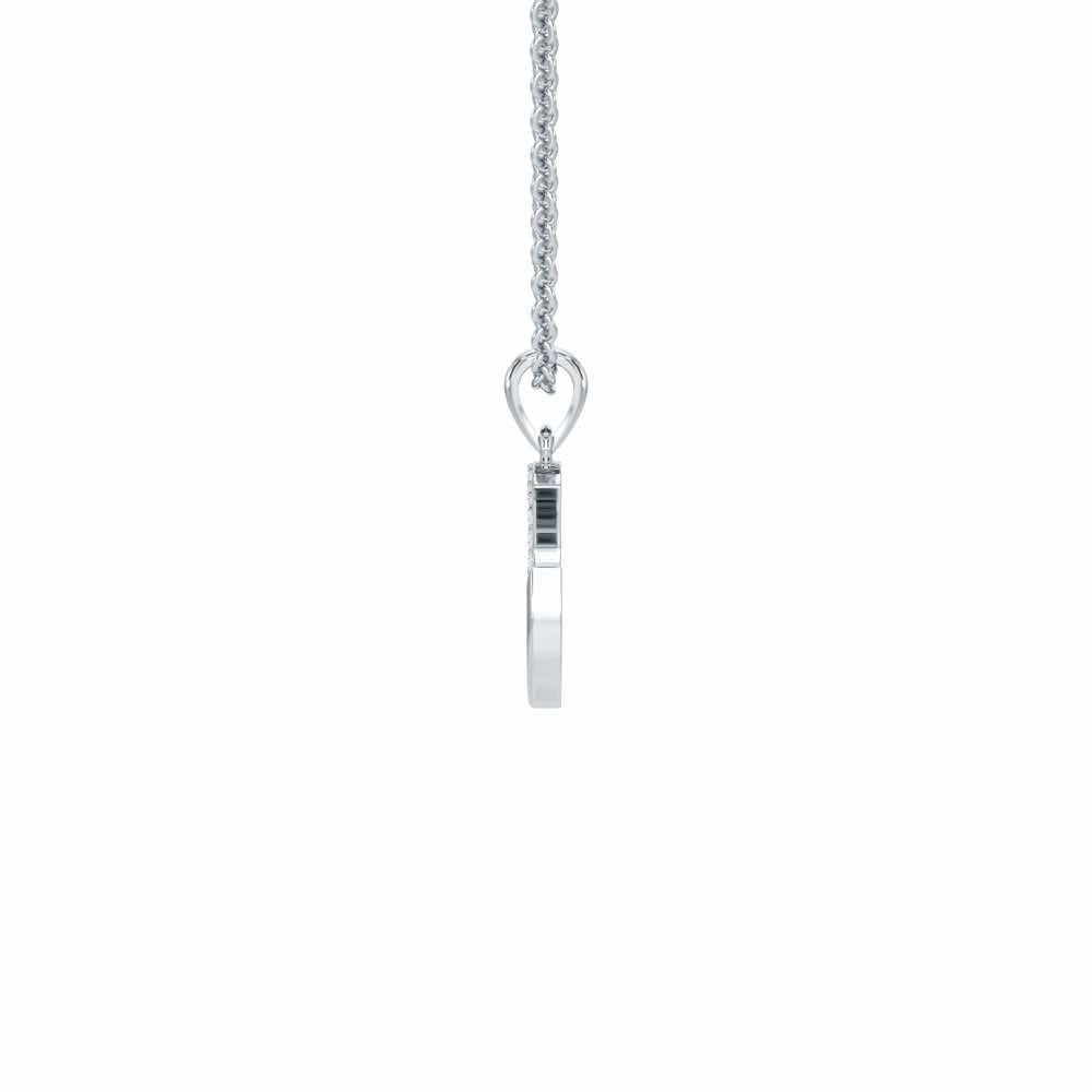 G-Luke Silver Pendant - White Gold - Image 3